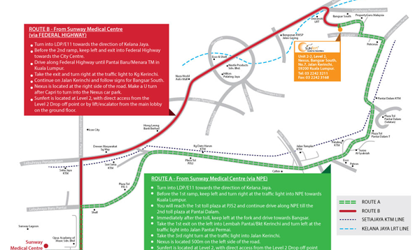 从生丰医疗中心到南孟沙