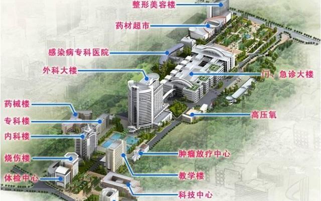 重庆西南医院全貌