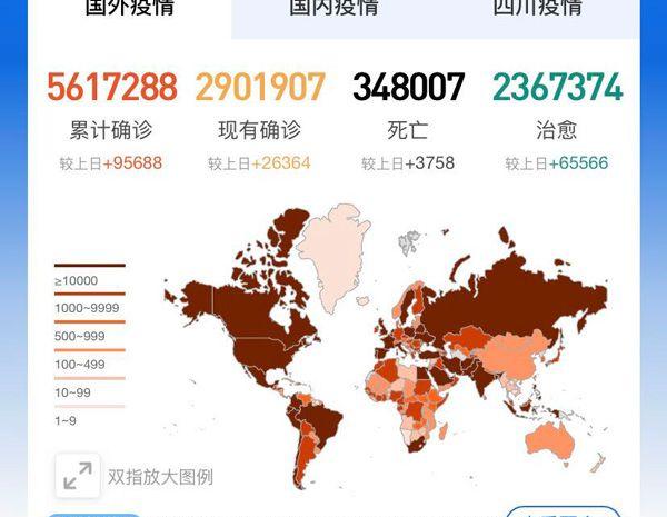 国外疫情最新数据