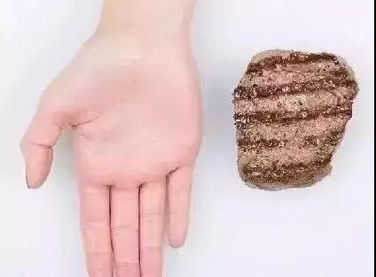 掌心量食量